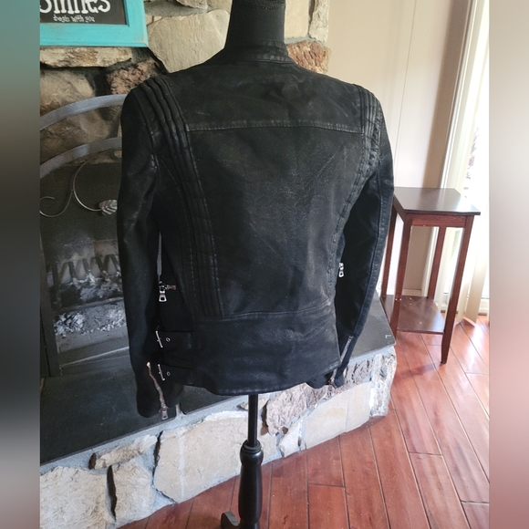 Balmain Paris Moto Jacket Size M - Picture 4 of 7